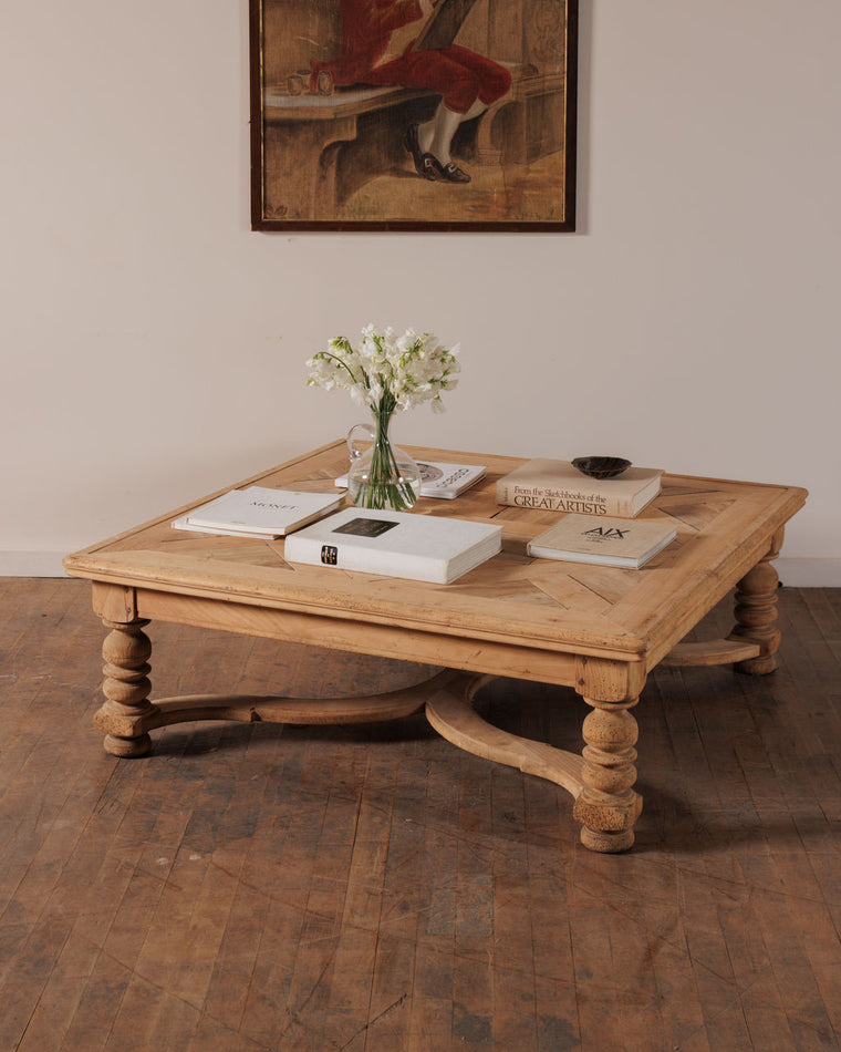 Vintage Oak Coffee Table