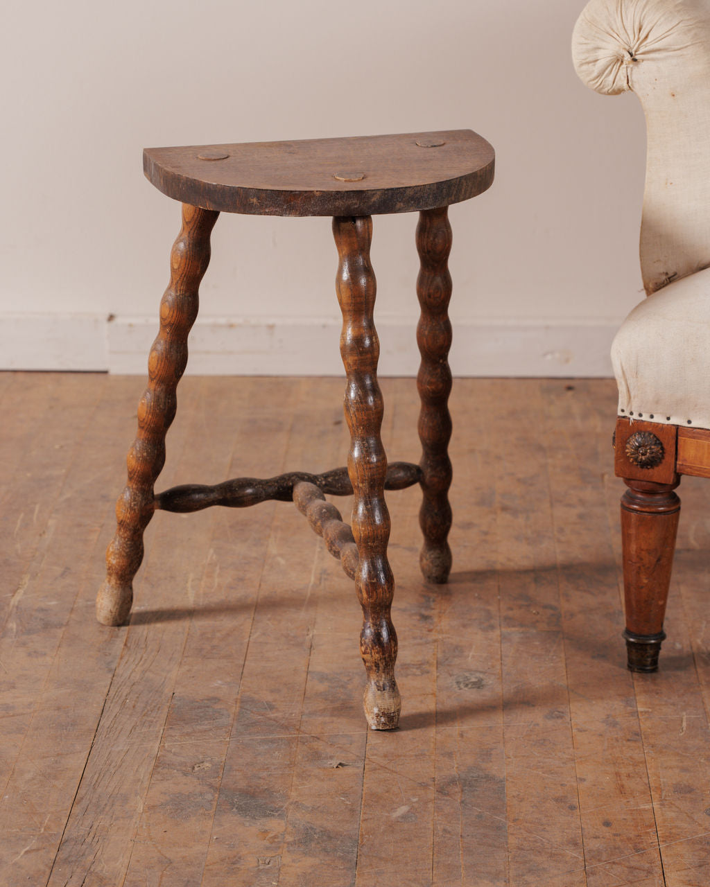 Demi Lune Bobbin Stool