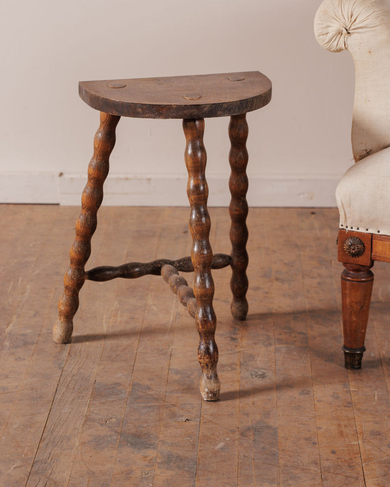 Demi Lune Bobbin Stool
