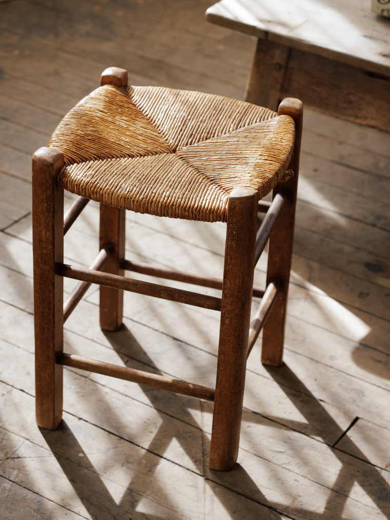 French Rush Stool