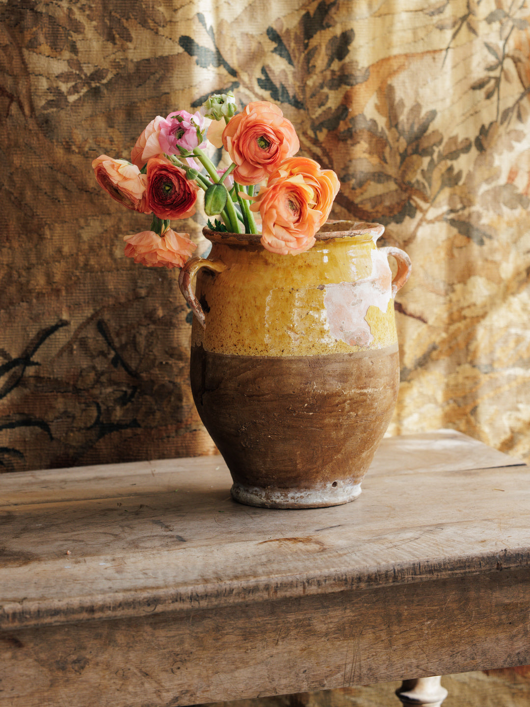 Medium Yellow Confit Pot