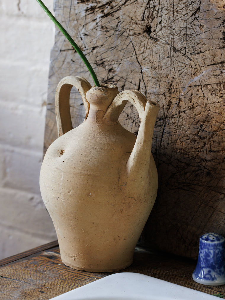 French Terracotta Water Jug