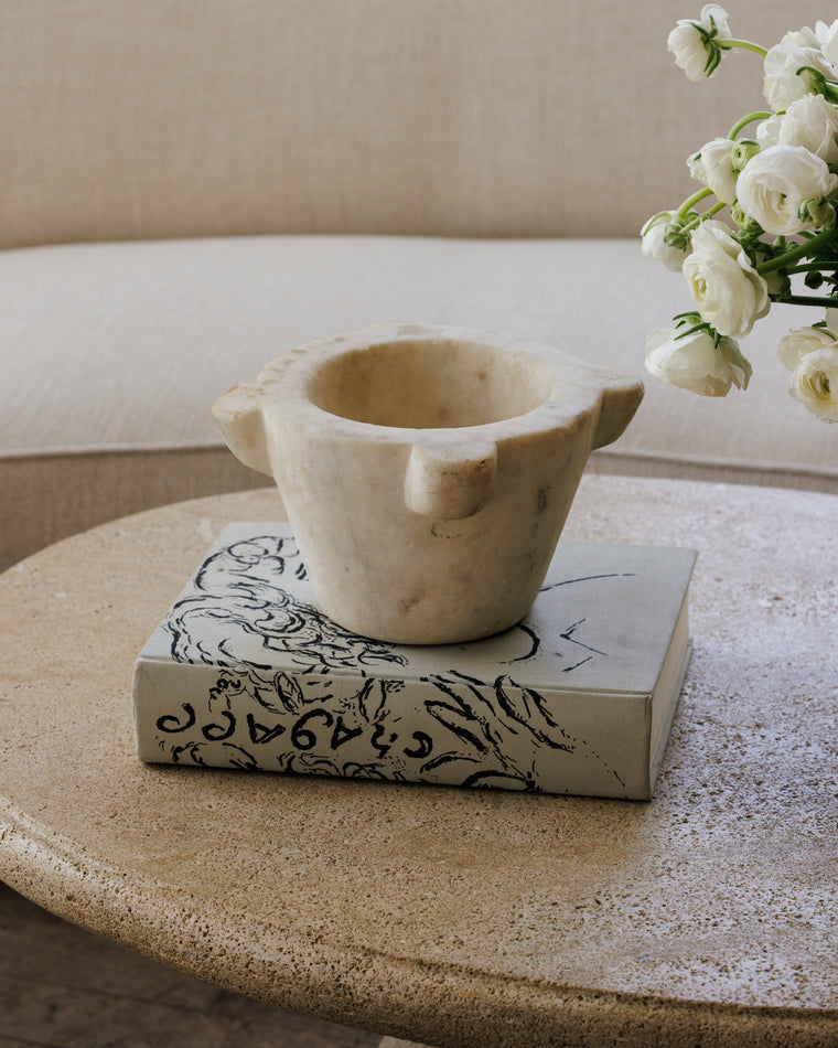 French Marble Mortar- I