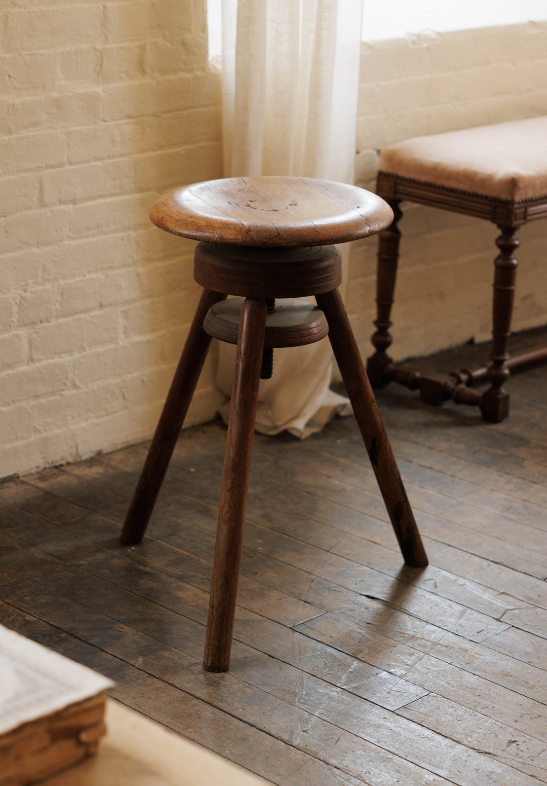 Adjustable Tripod Stool