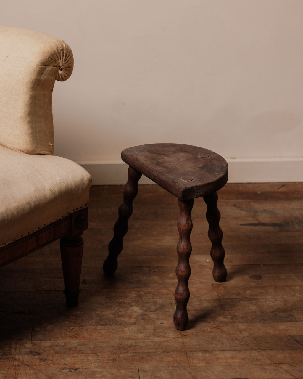 Demi Lune Bobbin Stool