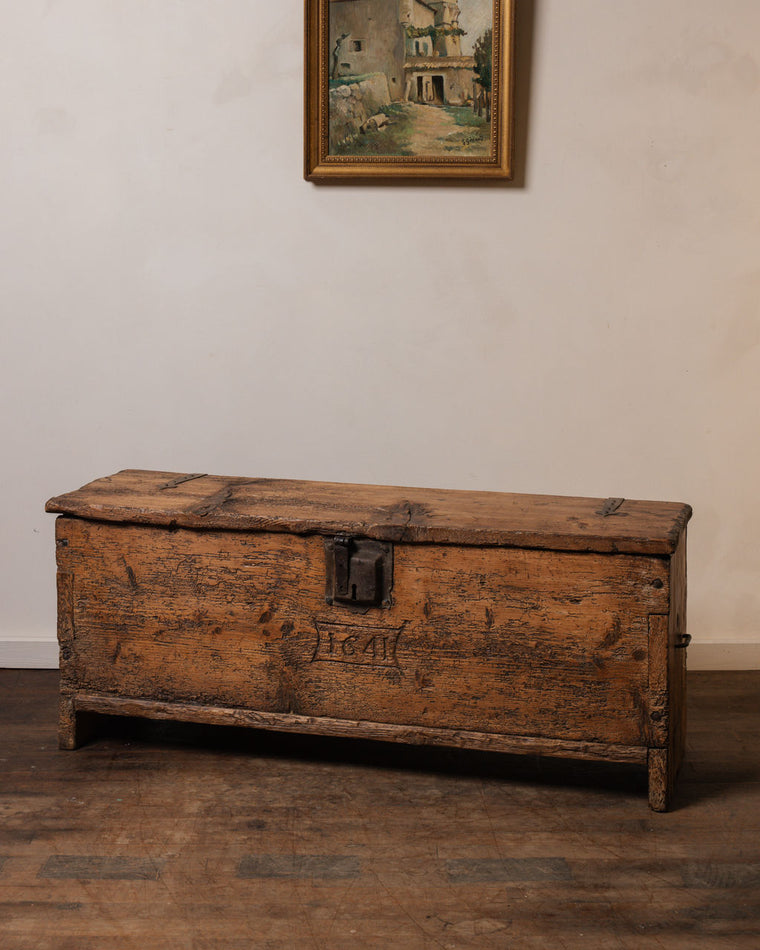 17th c. French Wedding Chest