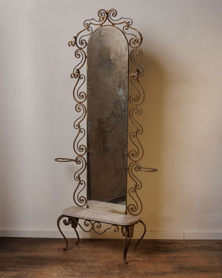 Entryway Mirror Catch All