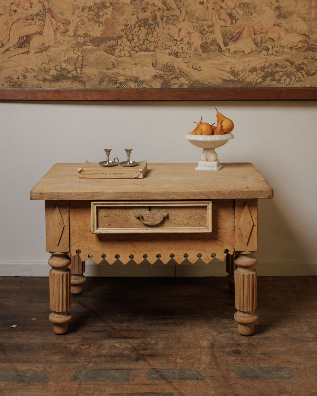 19th c. Rare Butcher Table