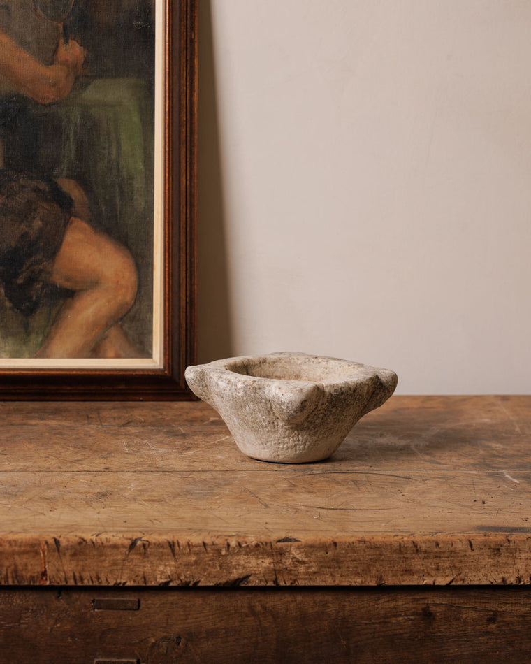 Patina Spanish Marble Mortar - 3