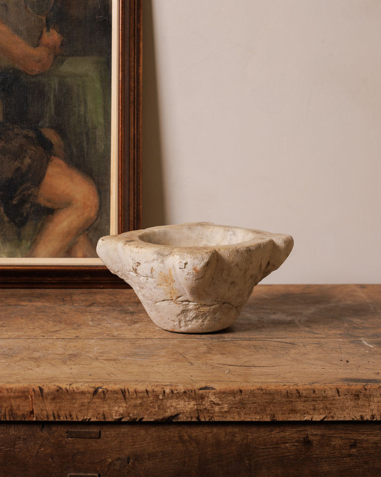 French Marble Mortar