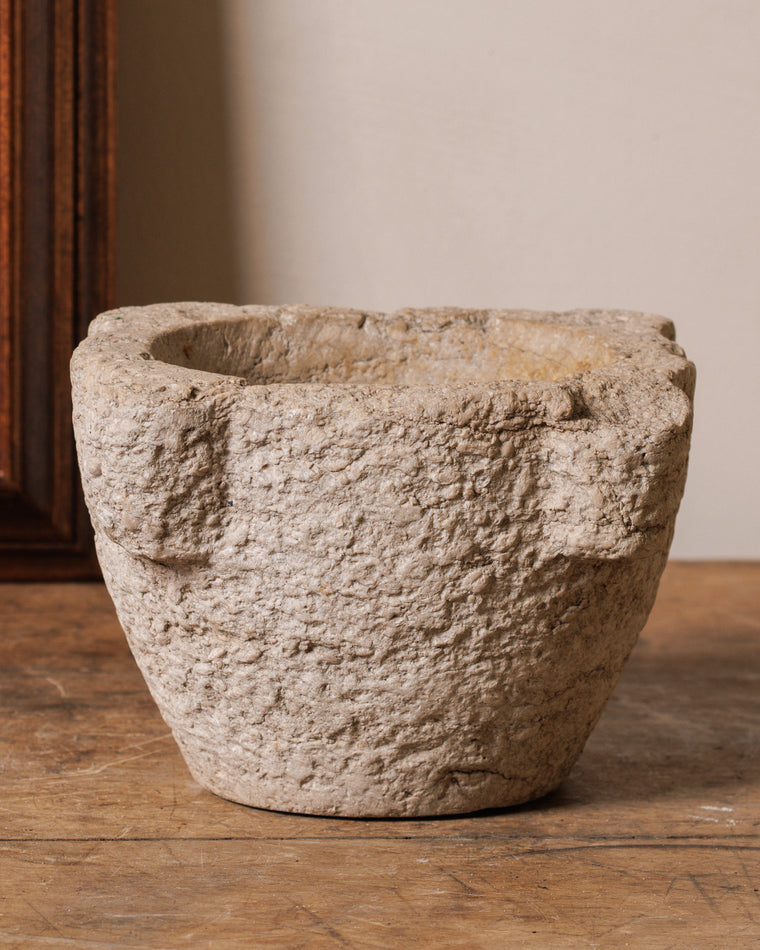 Patina Spanish Marble Mortar