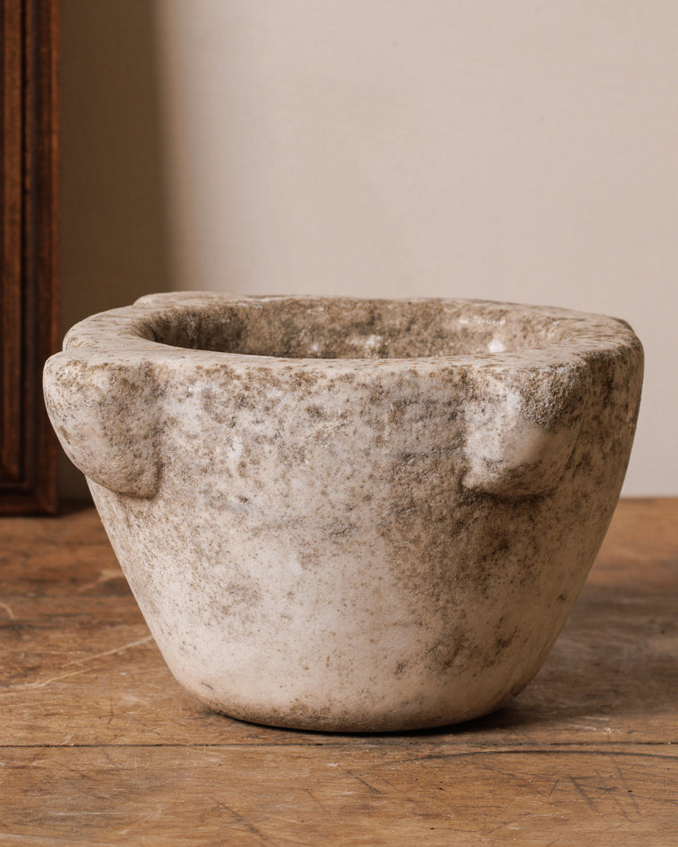 Patina Spanish Marble Mortar
