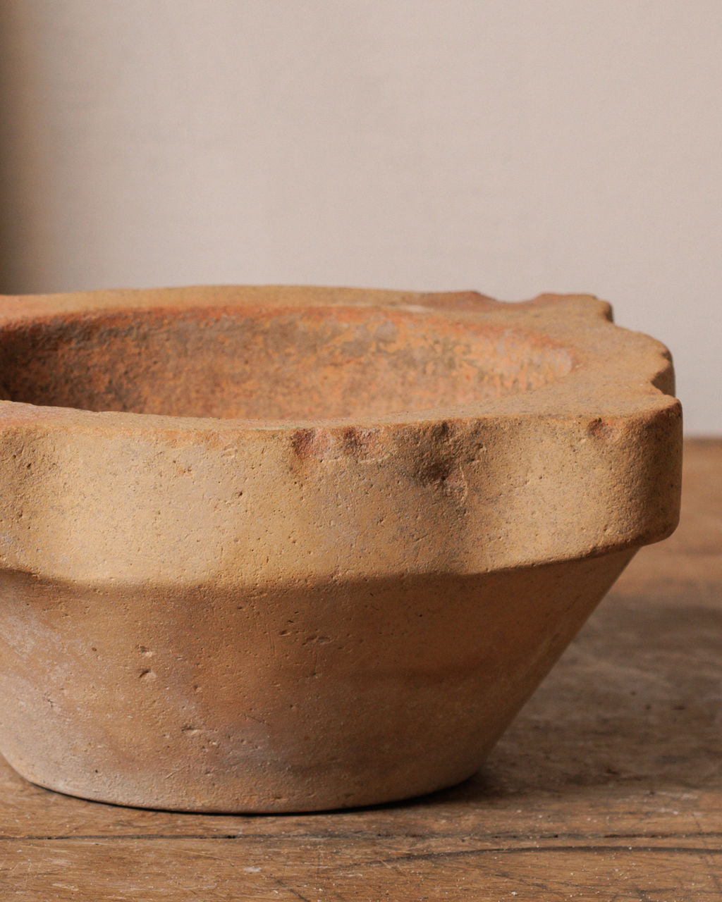 Rare Terracotta Mortar