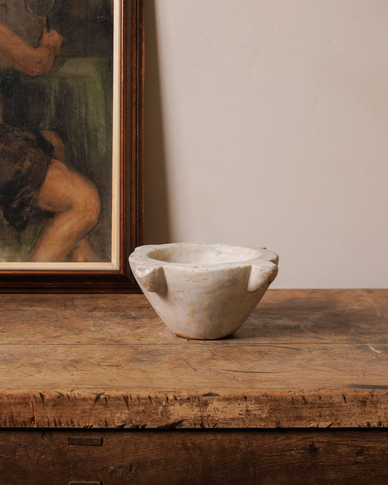 French Marble Mortar
