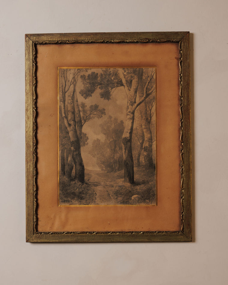 Forest Pencil Artwork