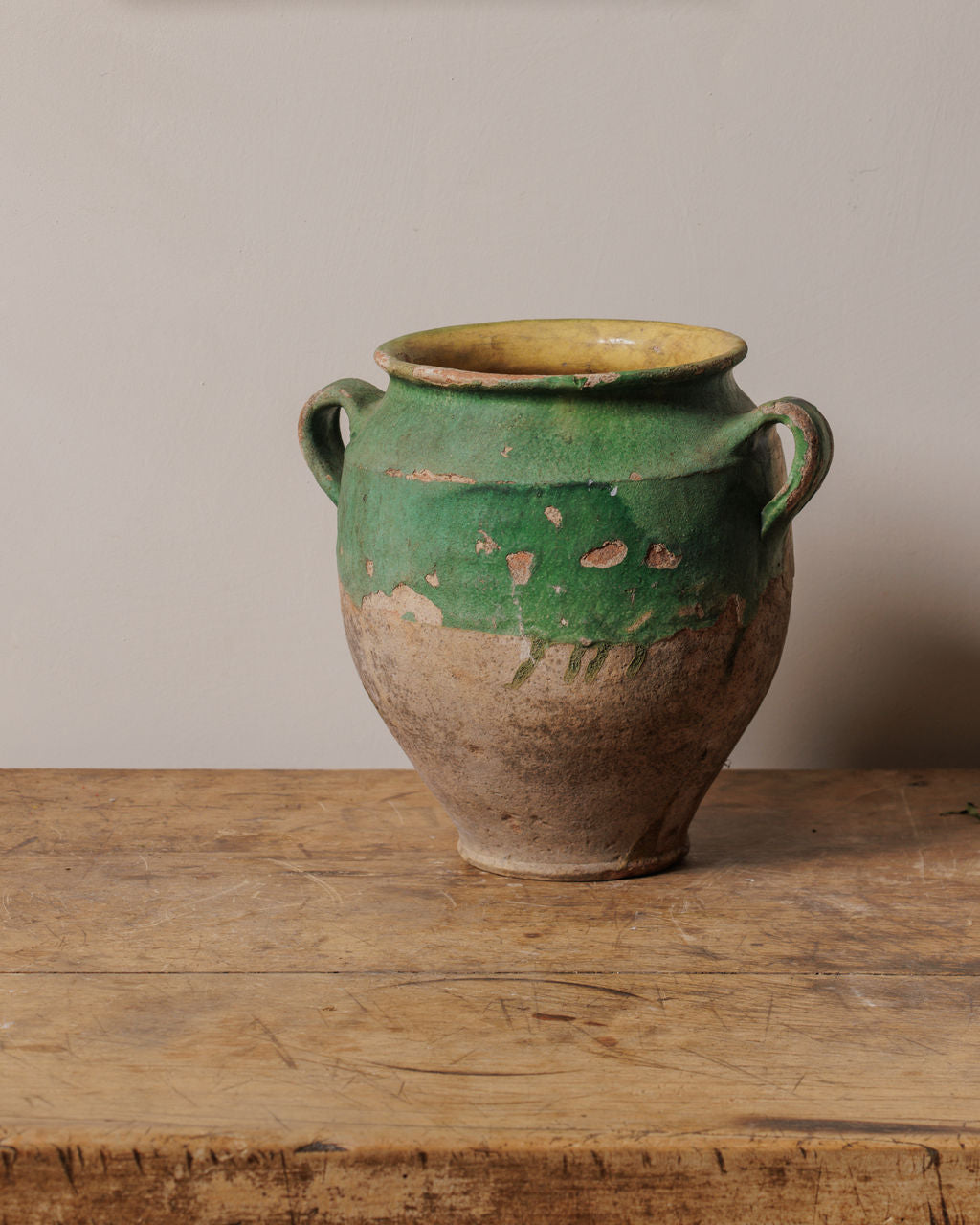 Rare Green Confit Pot