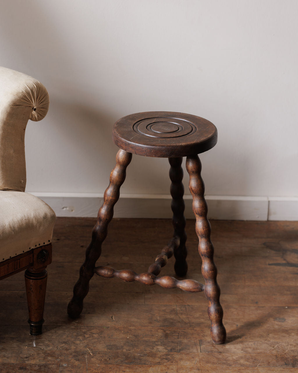 French Tripod Stool