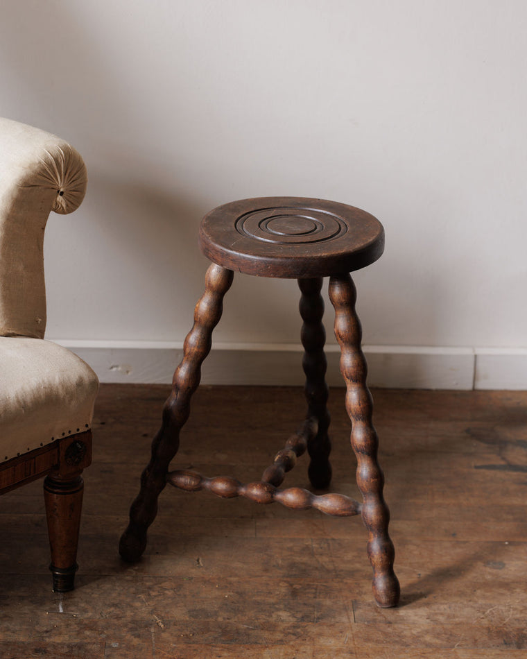 French Tripod Stool