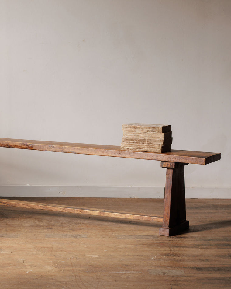 French Oak Bench