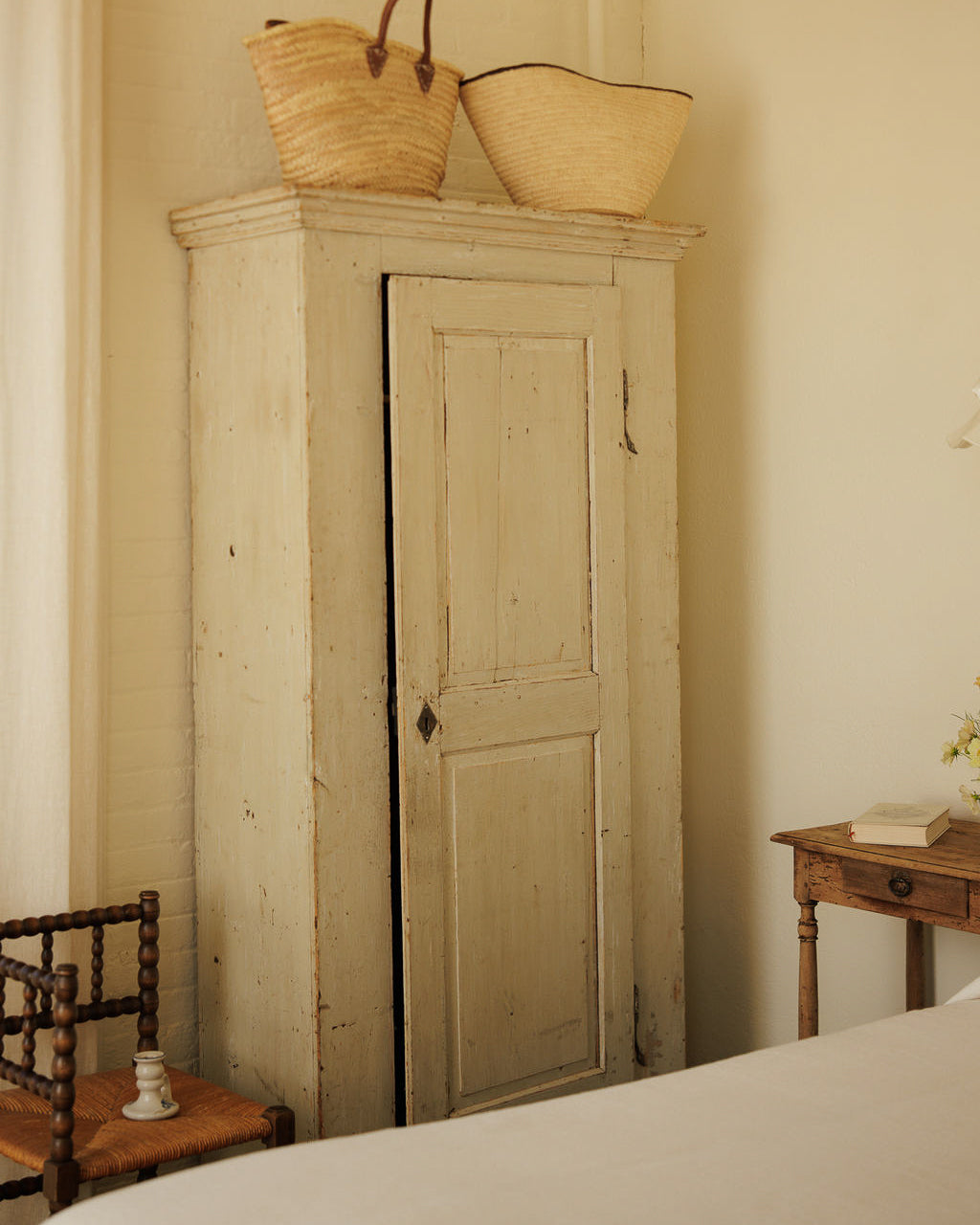 Painted White Cupboard