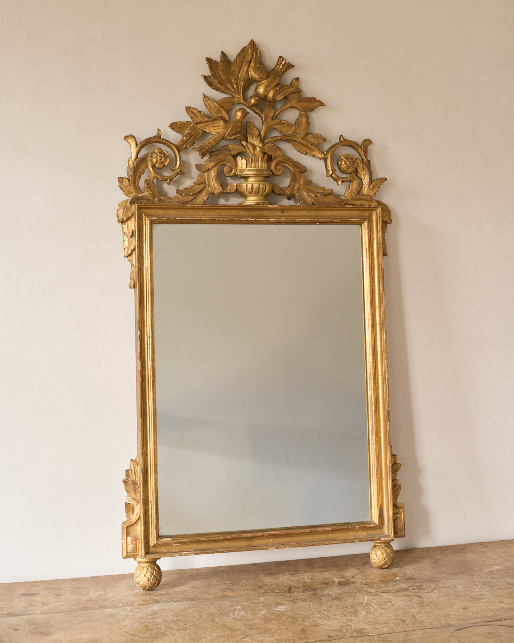 Grand Parisian Gilt Mirror