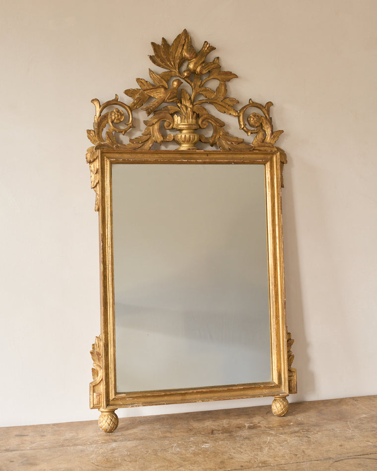 Grand Parisian Gilt Mirror