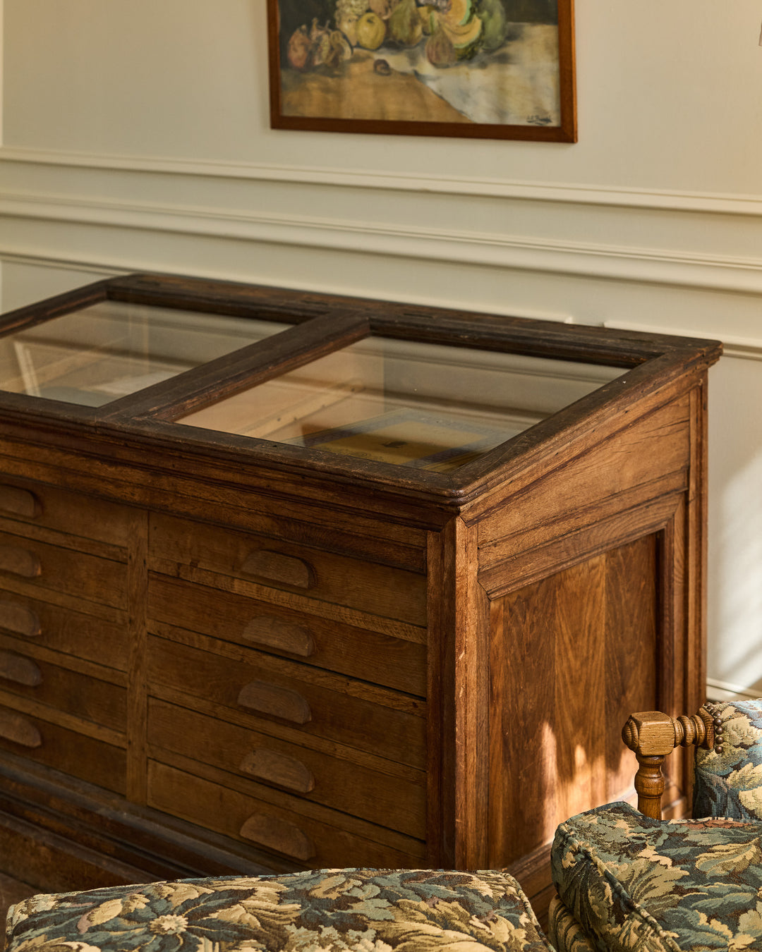 19th c. Chateauroux Museum Cabinet