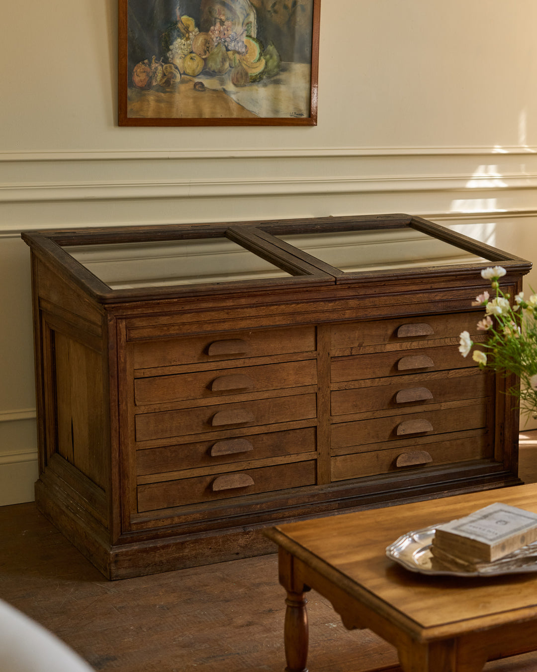 19th c. Chateauroux Museum Cabinet