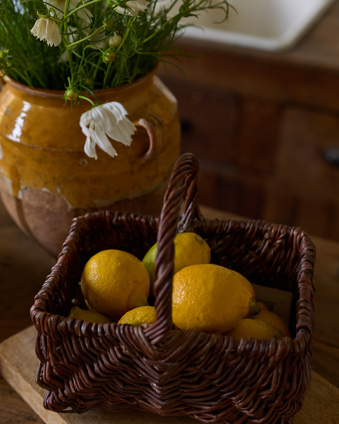 French Gathering Basket