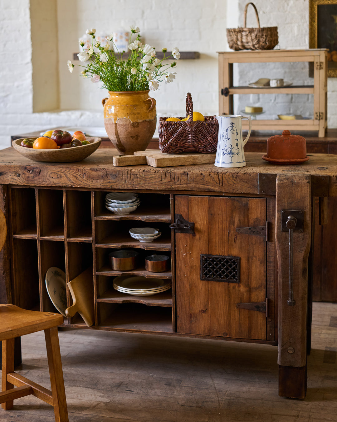 Rare Carpenters Restored Workbench