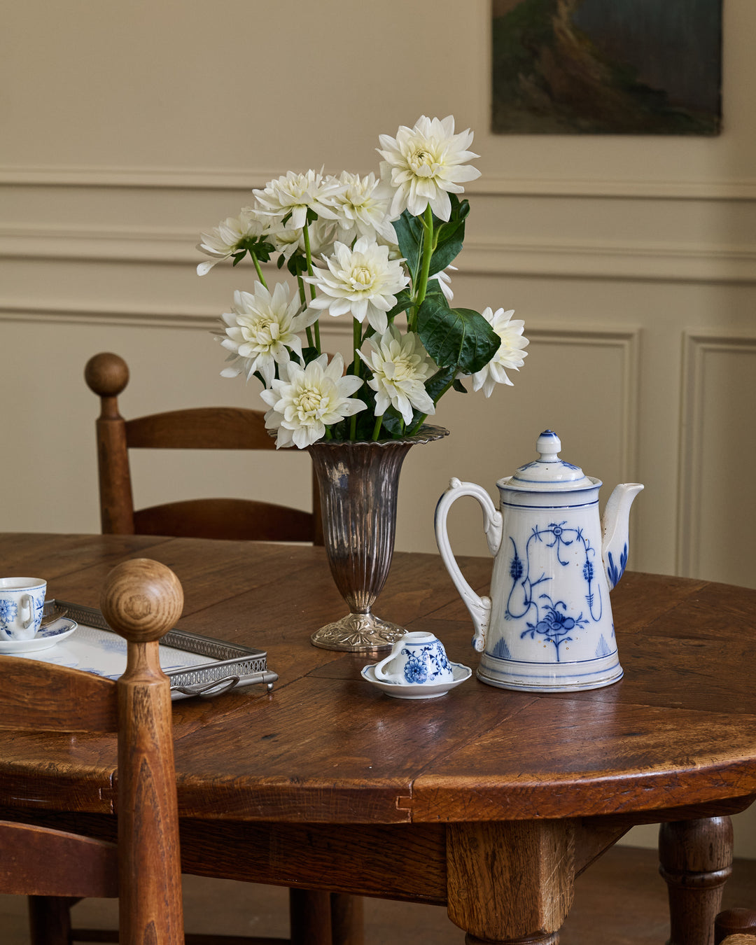 Blue Onion Coffee Pot - I