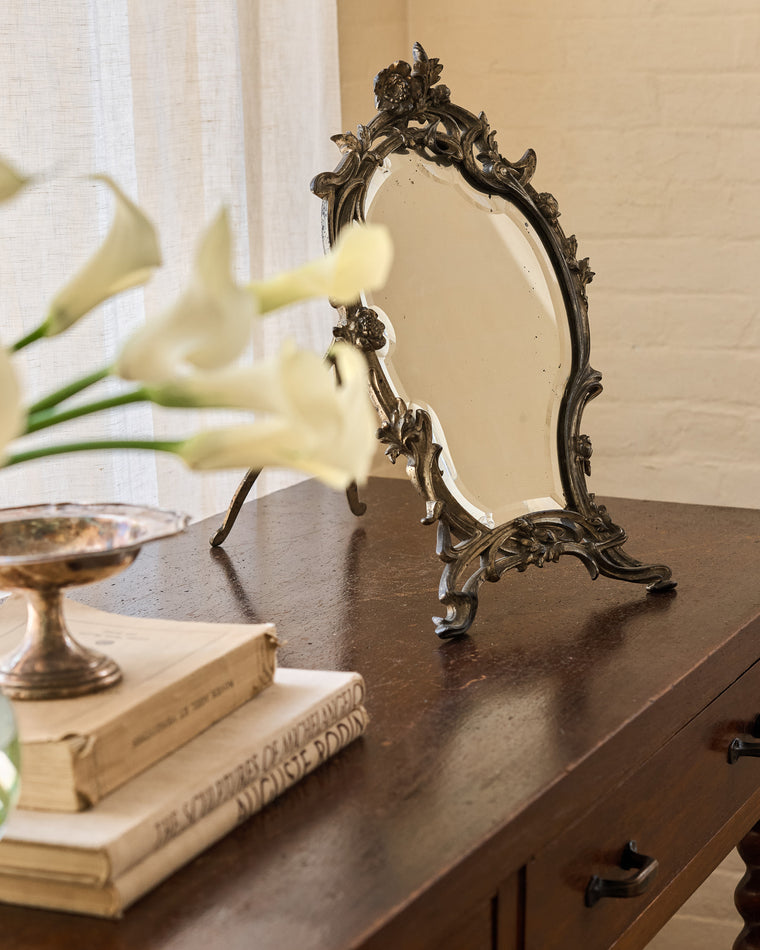 Rare French Vanity Mirror