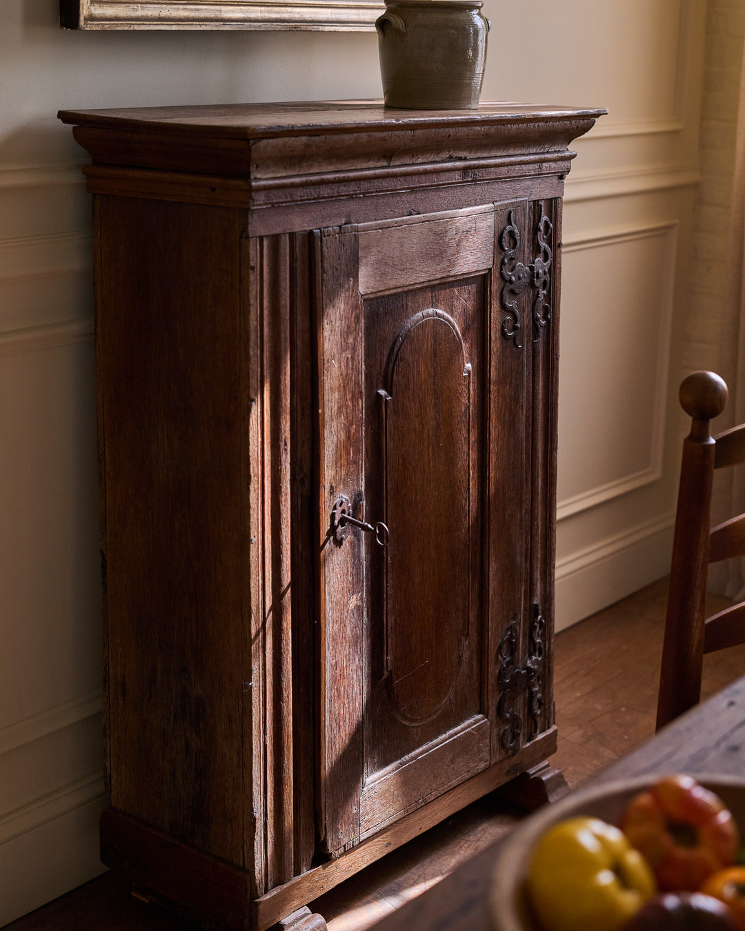 18th c. Carved Cupboard