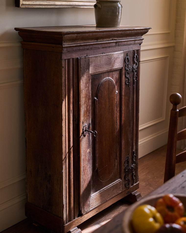 18th c. Carved Cupboard