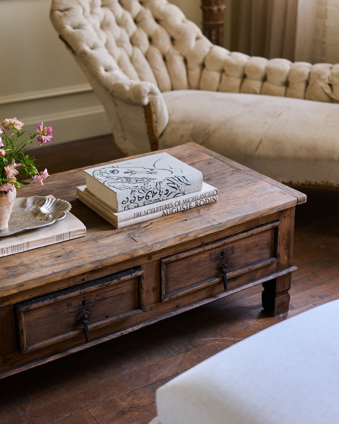 Monumental Oak Coffee Table