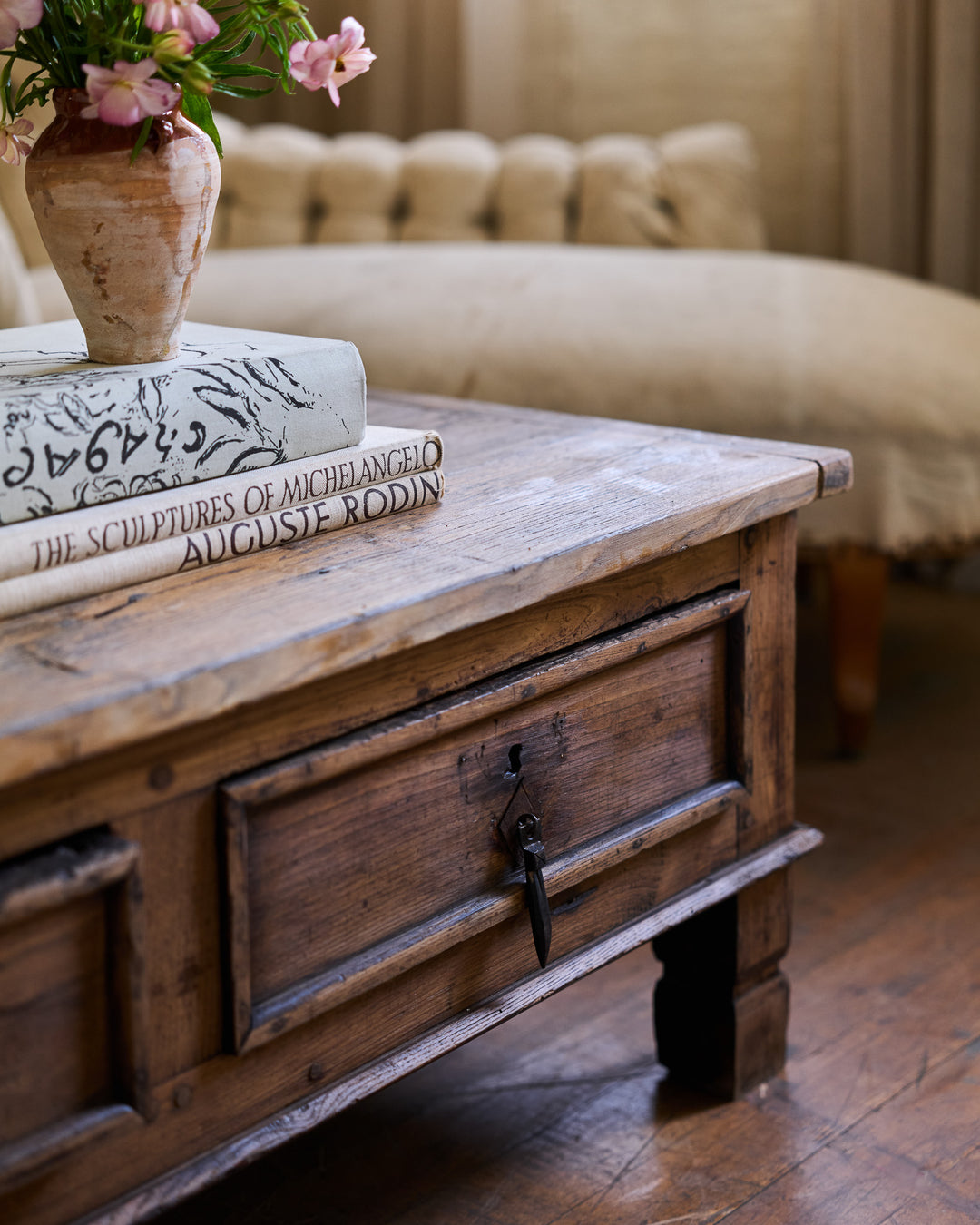 Monumental Oak Coffee Table