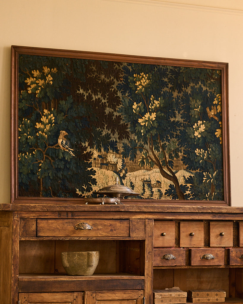 Framed Aubusson Tapestry