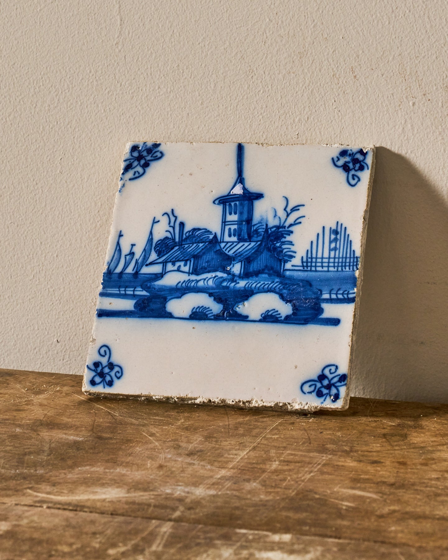 18th c. Delft Tile - II