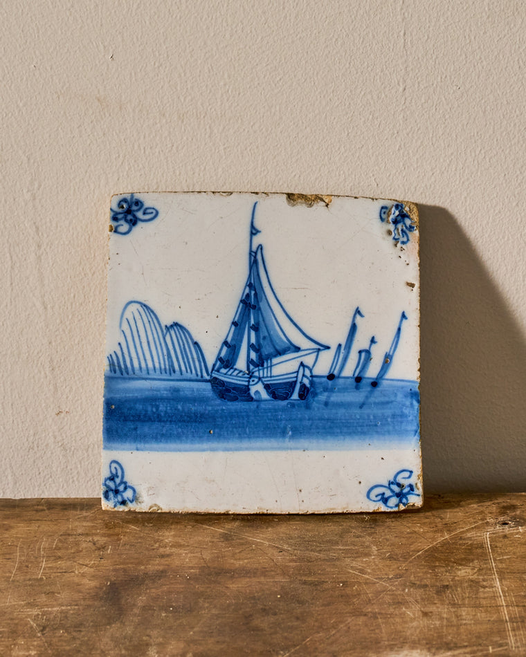 18th c. Delft Tile - II