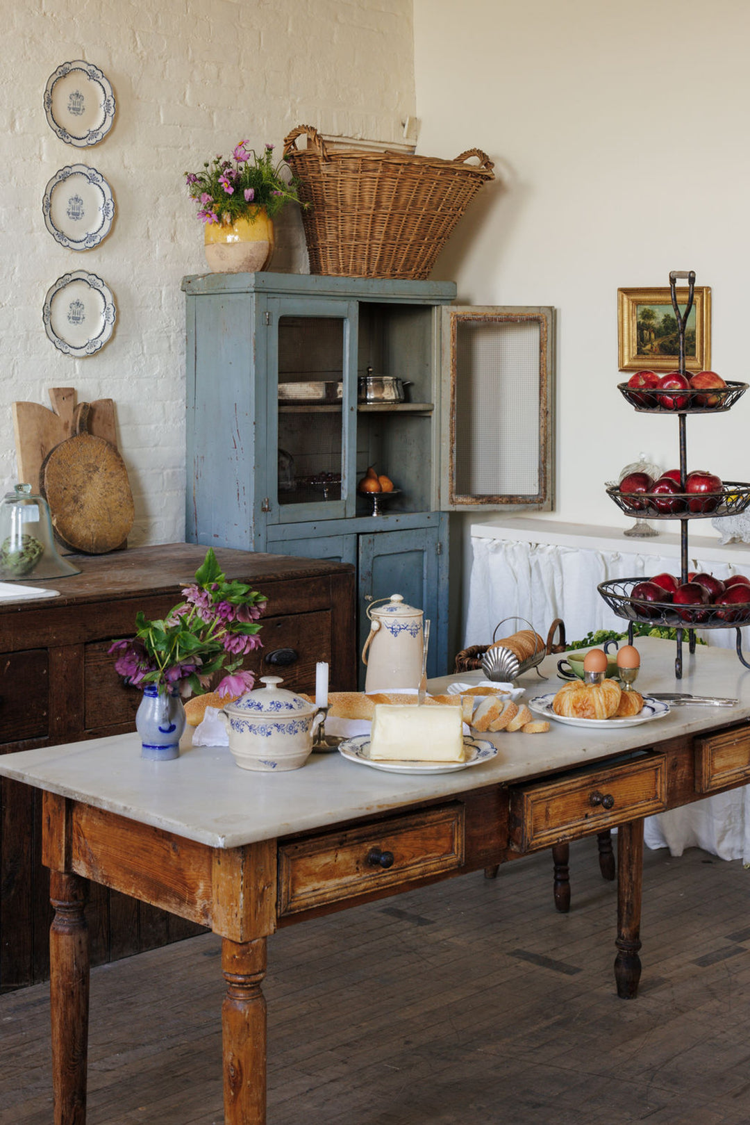 Spanish Painted Cupboard