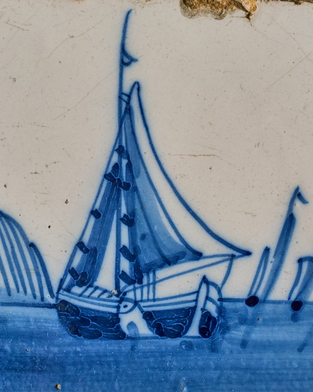 18th c. Delft Tile - II