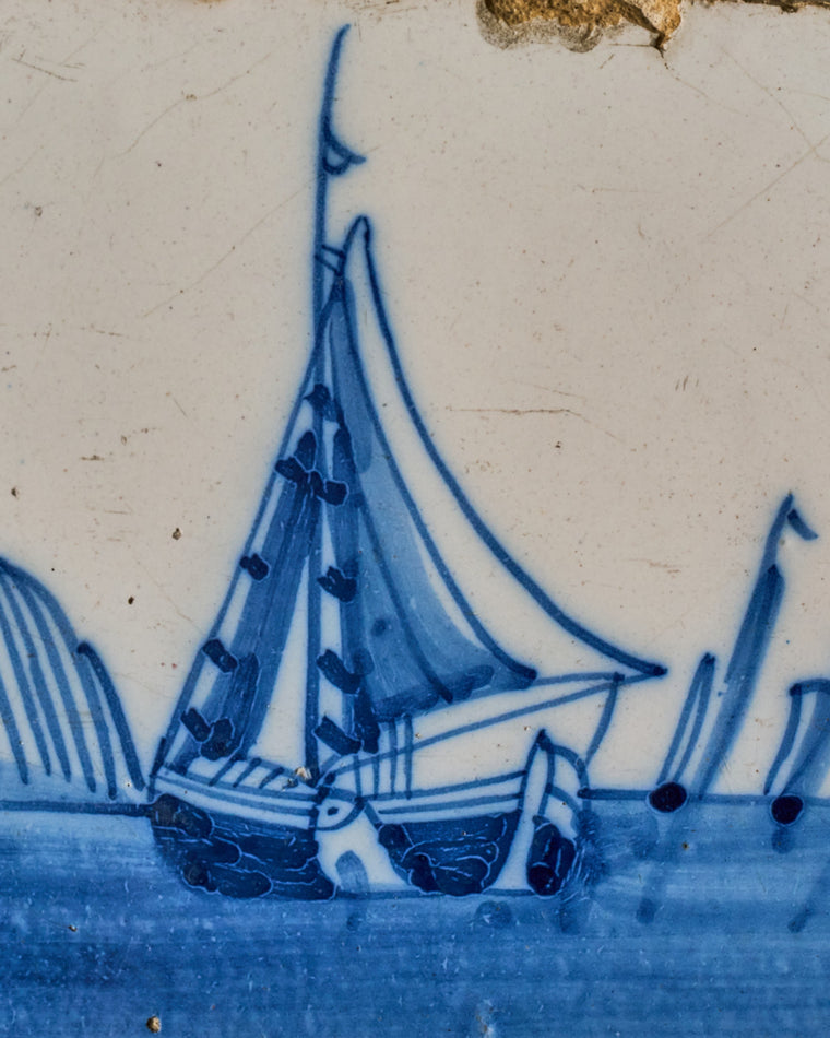 18th c. Delft Tile - II