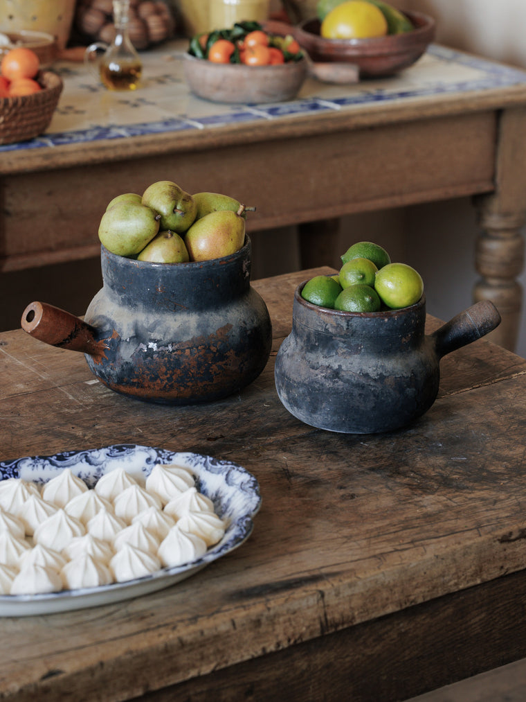 Black Dordogne Pot - Large