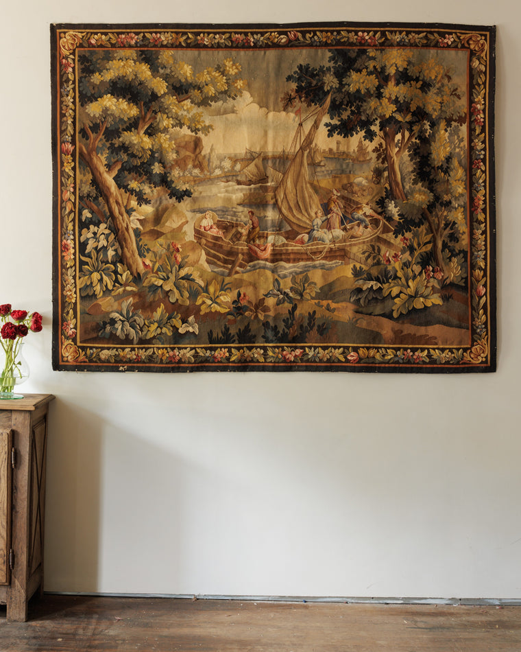 Aubusson 19th Century Tapestry