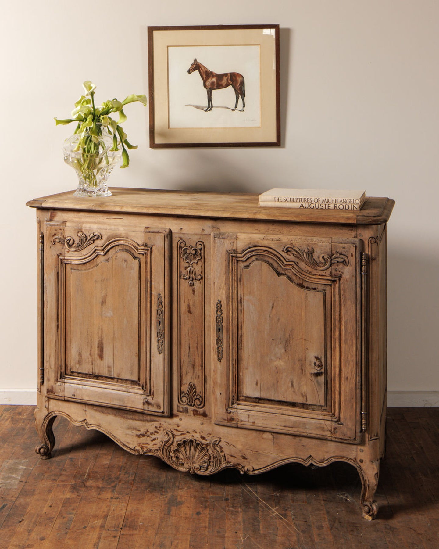 19th. c. Walnut Buffet
