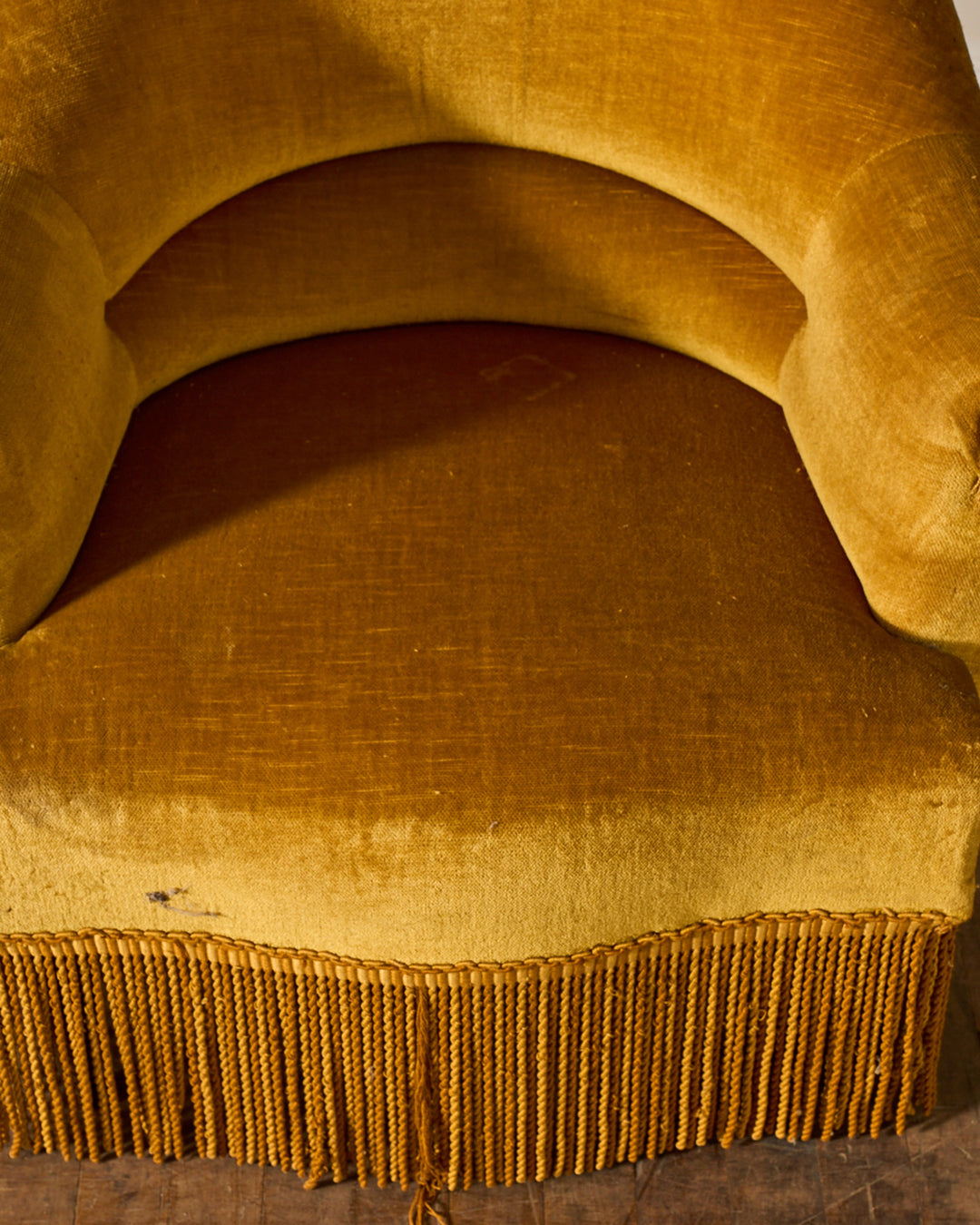 Mustard Toad Chair