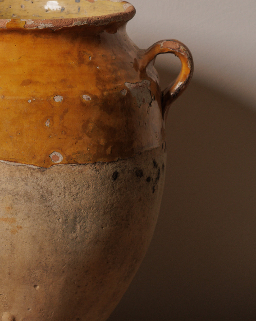 Yellow Confit Pot