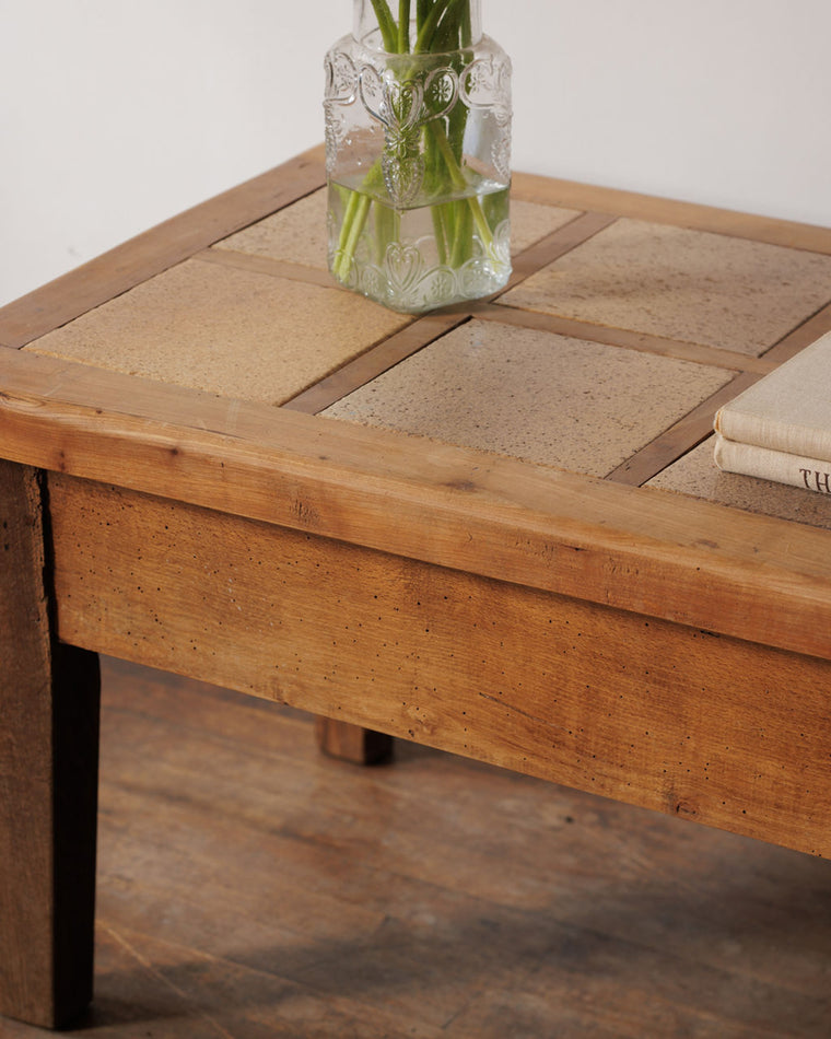 Vintage Tiled Coffee Table
