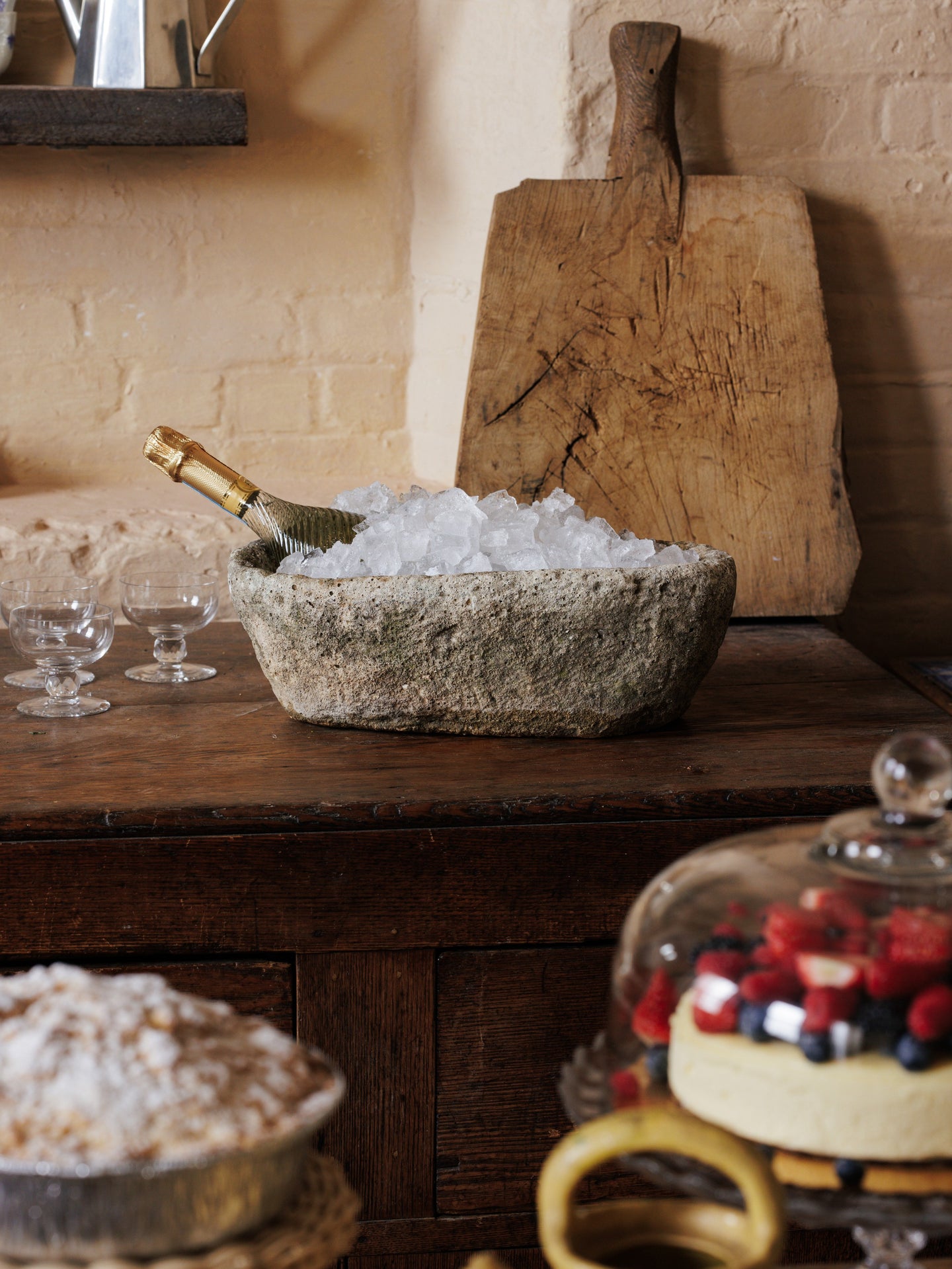 French Stone Trough