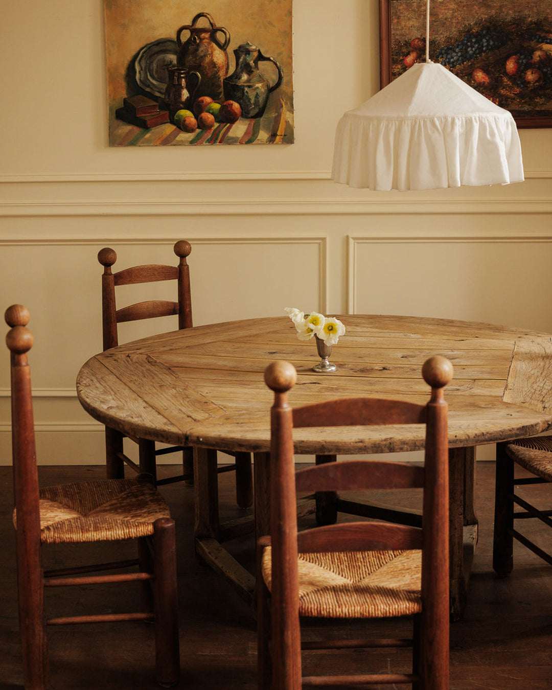 Burgundy Dining Table